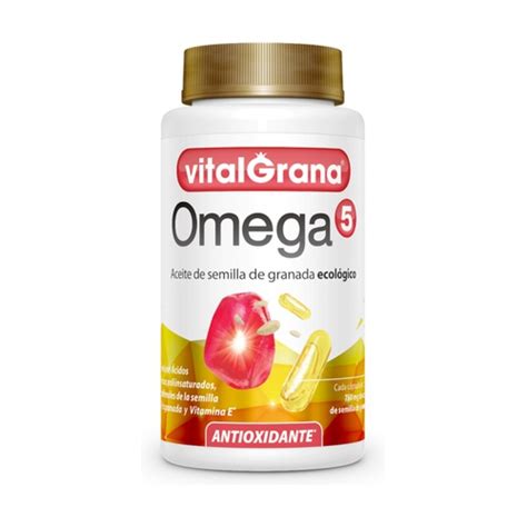 Buy Omega 5 Organic Pomegranate Seed Oil 60 capsules 